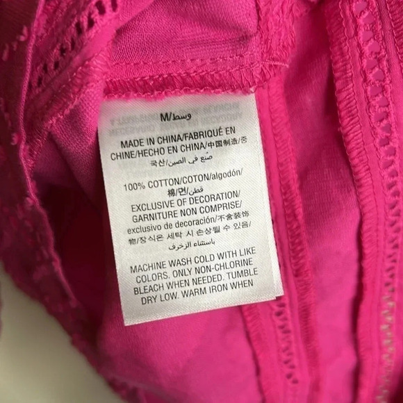 TRINA TURK x I.N.C Solid Peasant Blouse Size M - Picture 4 of 5